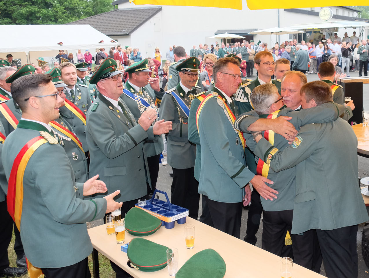 <p>Es war ein faier Wettstreit, der keinen tatsächlichen Verlierer hinterlässt. Bis zum letzten Schuss haben Michael und Norbert abwechsend gegeneinander geschossen. </p>