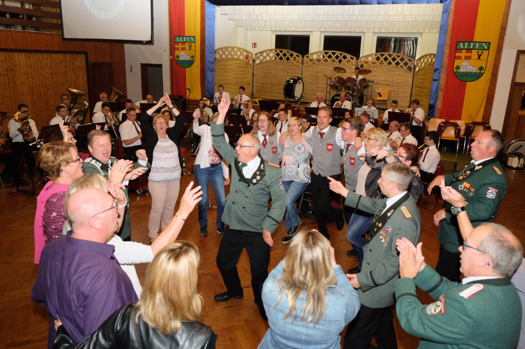 40 Jahre Spielmannszug Alfen