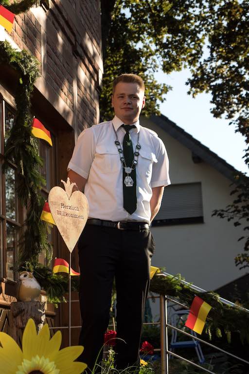 <p>Max-Cedric Soth hatte den Jungschützen Vogel von der Stange geholt</p>