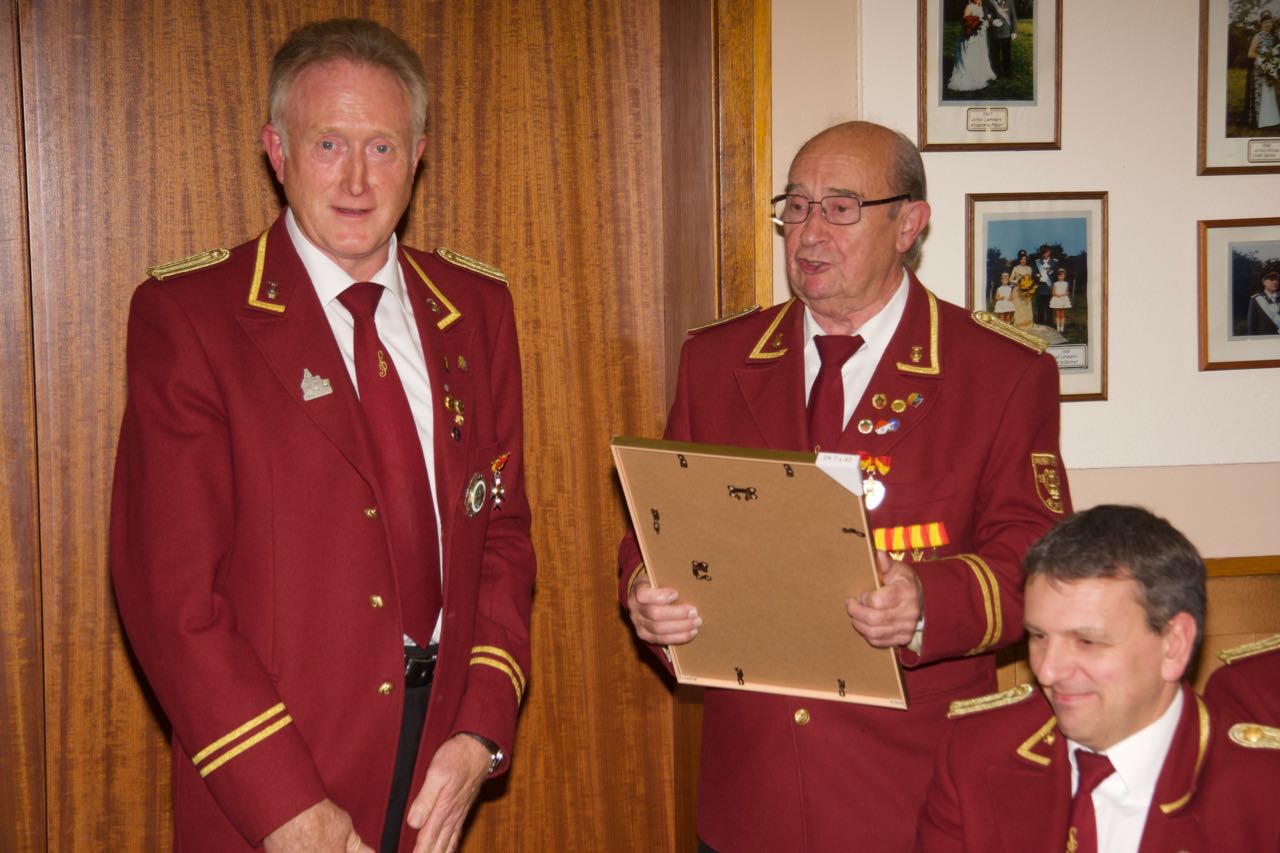 <p>65 Jahre ist Trompeter Franz Bielemeyer aktiver Musiker des Musikvereins</p>