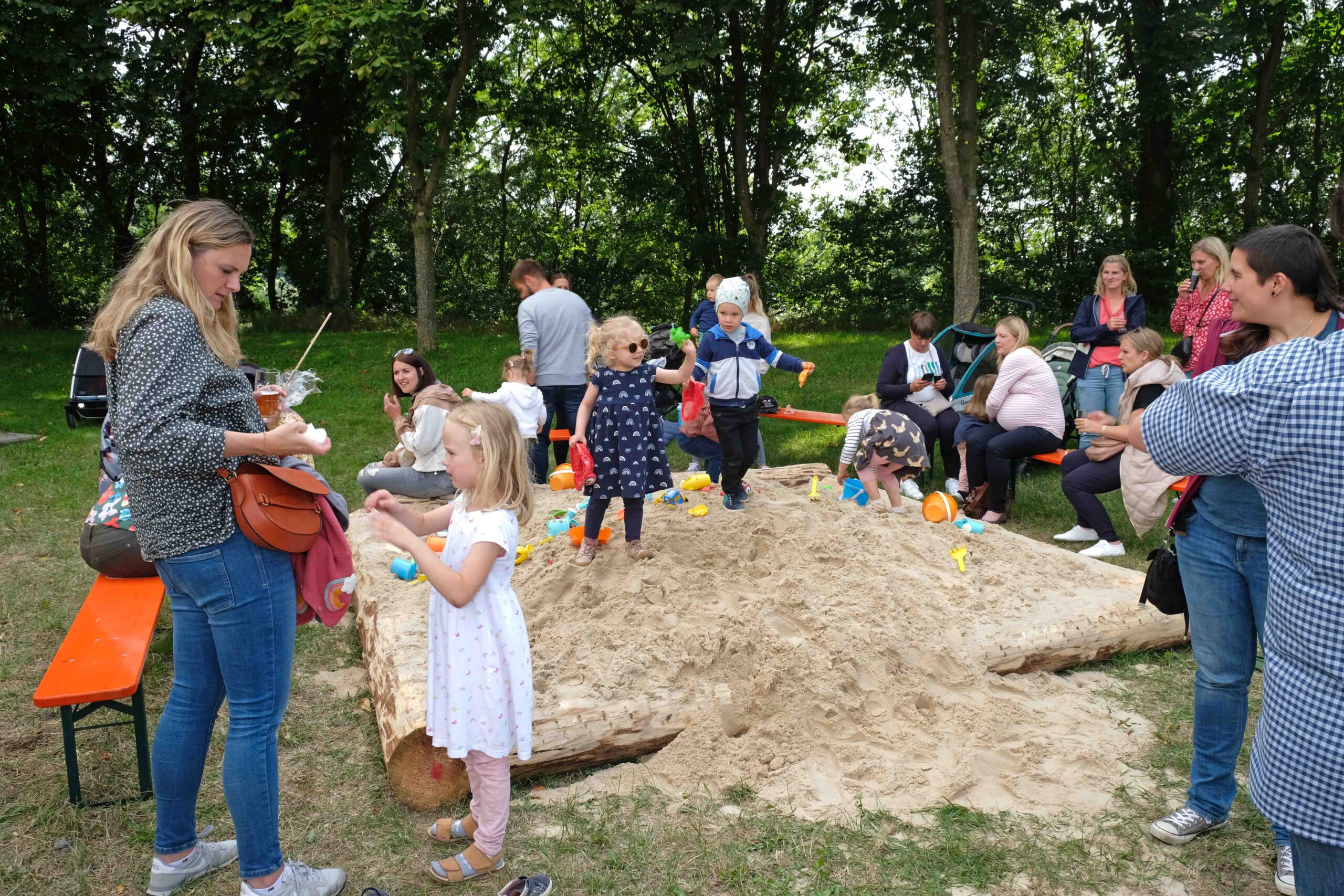<p>Familiennachmittag auf dem Schützenplatz</p>