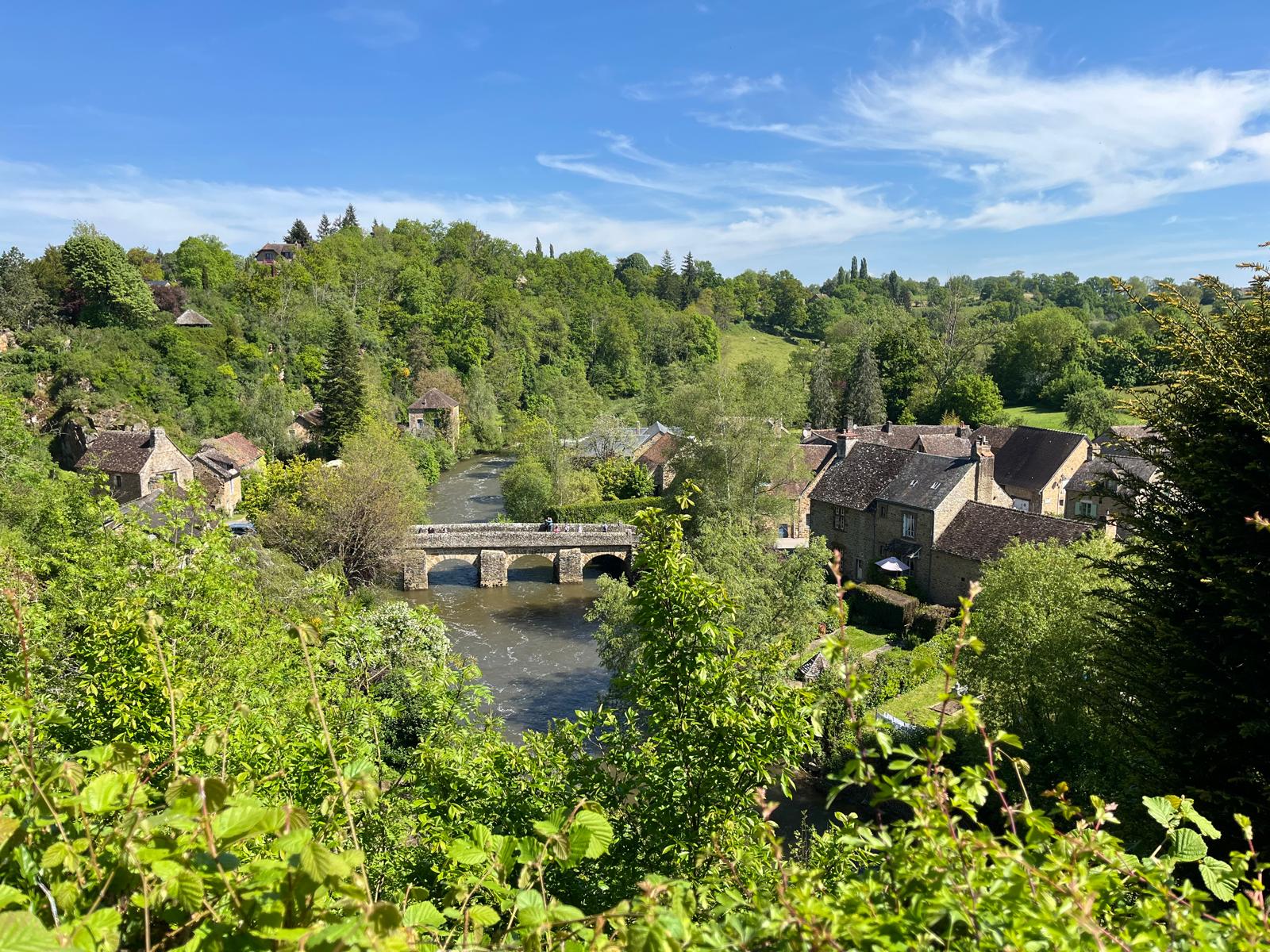 <p>Wunderschöne Landschaft bei St Cenneri</p>
