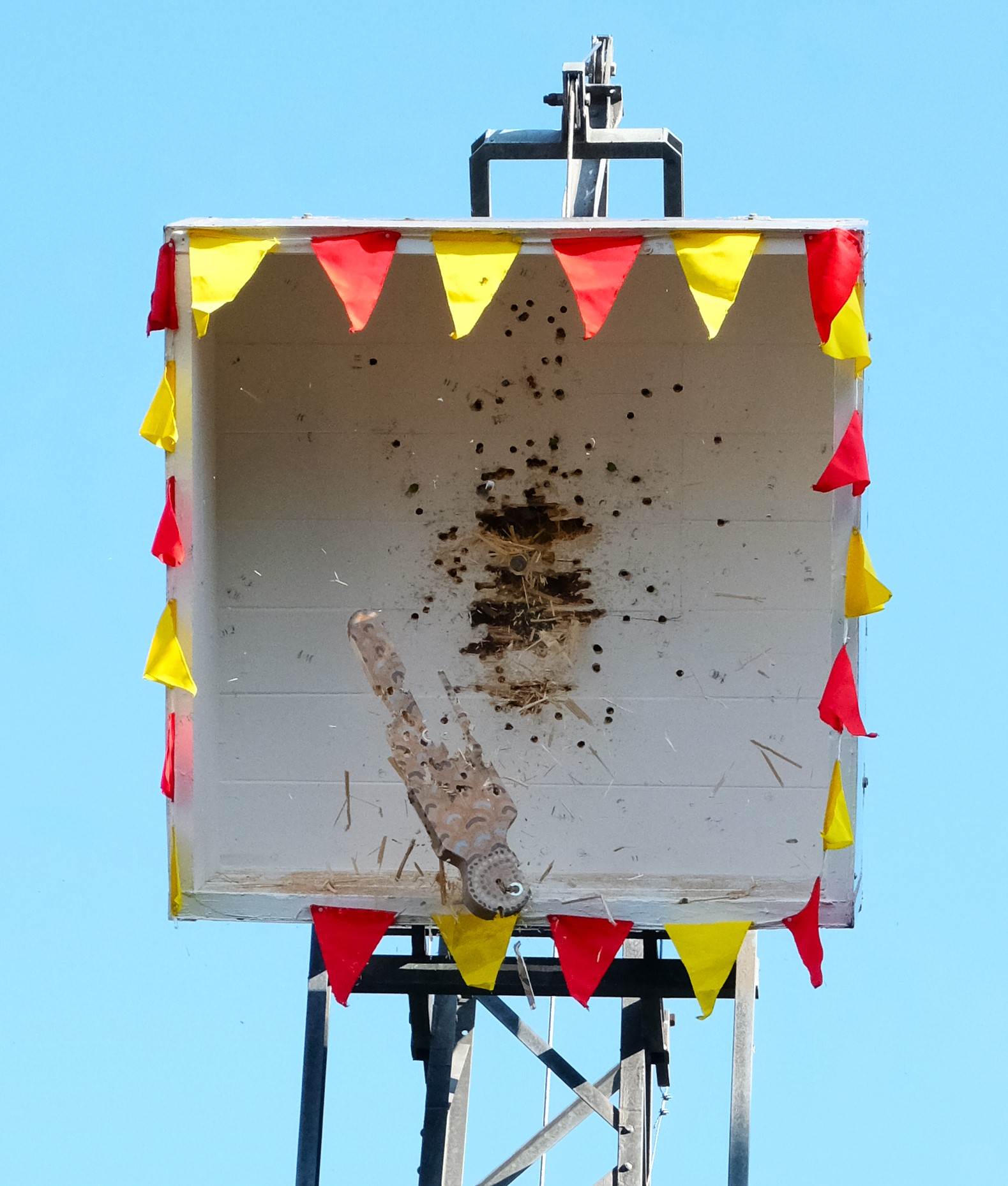 <p>dann war es soweit, auch der Vogel der Altschützen musste aufgeben…</p>