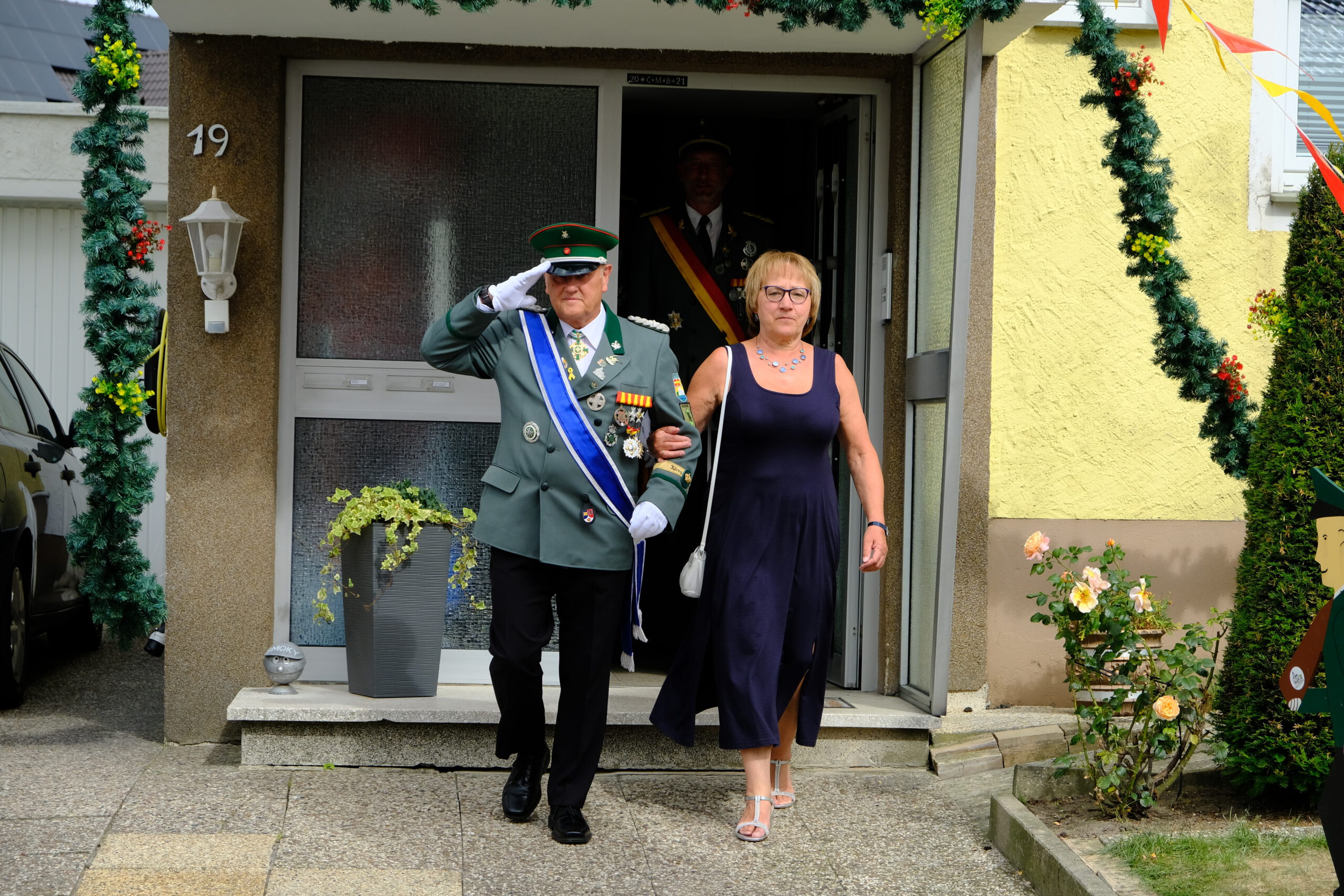 <p>Bernhard und Theresia Mura feiern ihr 40-jähriges Thronjubiläum.</p>