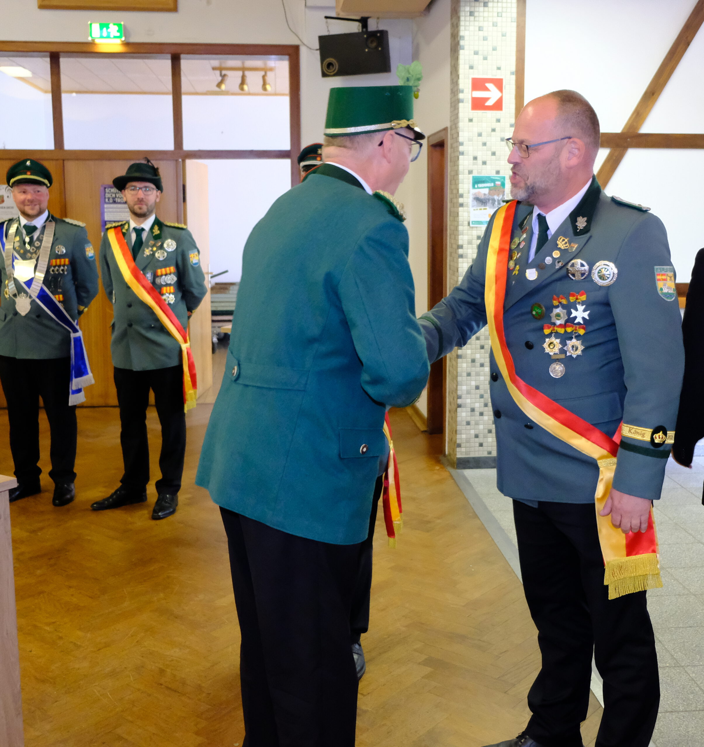 <p>Markus Lager wurde mit dem Hohen Bruderschaftsorden ausgezeichnet </p>