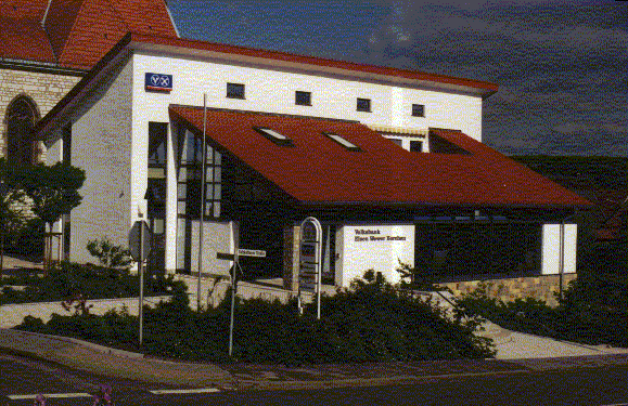 Gebäude der Volksbank